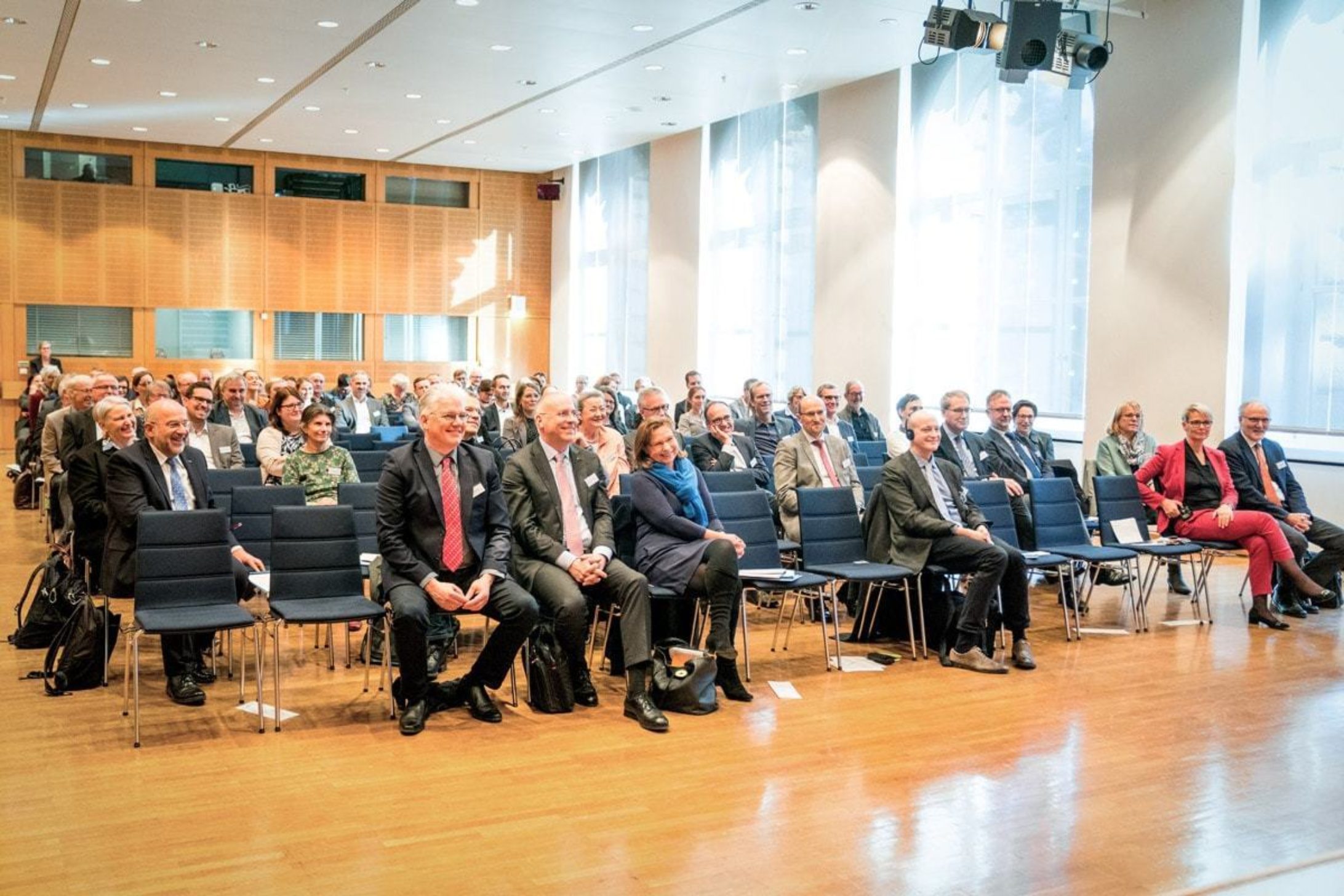 Publikum bei der Jubiläumsveranstaltung der Stiftung für gesundheitliche Prävention Baden-Württemberg